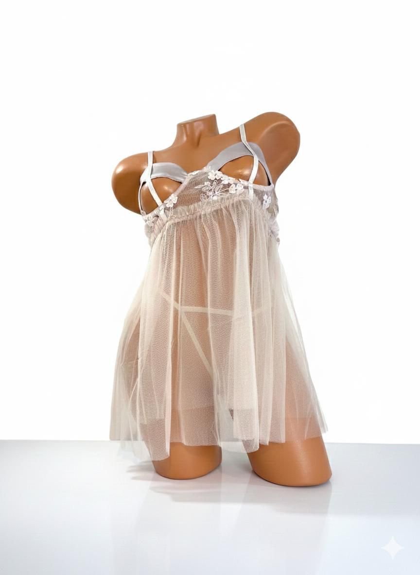 Petite Robe sexy transparente avec string
